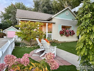 Beautifully landscaped yard