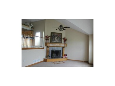 Gorgeous wood work with vaulted ceilings and open 