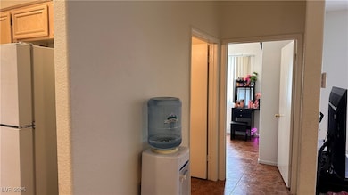 Hallway from living area to bedroom 2
