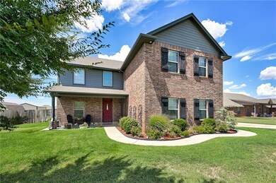 Front - landscaping, shutters, covered front porch