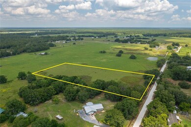 Aerial overlay looking to N