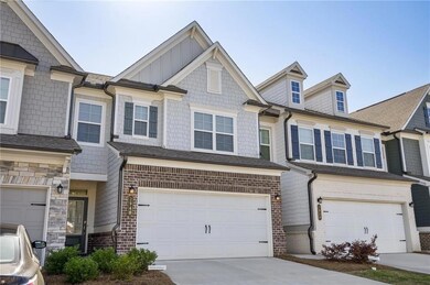 Townhome / multi-family property with board and ba