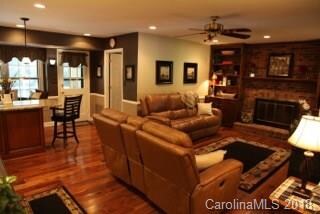 Open Family Room and Breakfast Area...