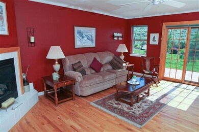 The Family Room and Kitchen of the Resid