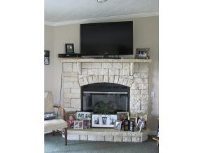 Very nice fireplace