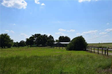 A view from the side of the road.