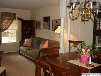 Another view of living room from dining room.