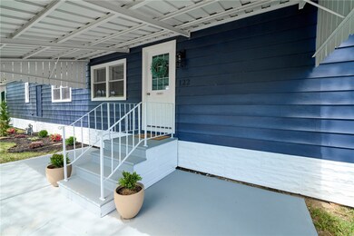 Covered front porch