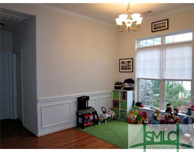 Dining Room. Formal dining serves as play area for