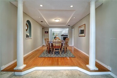 Entry Leading to Dining Room
