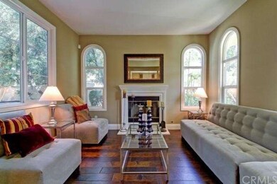 Formal Living Room with Elegant Fireplace