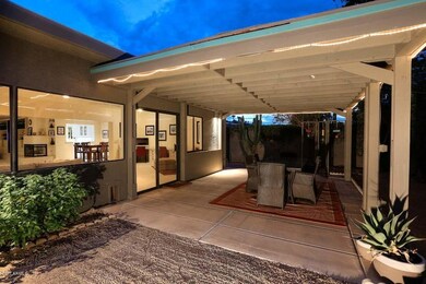Oversized covered patio