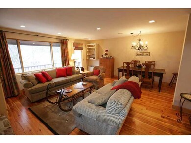 Living Room. Wood floors throughout...