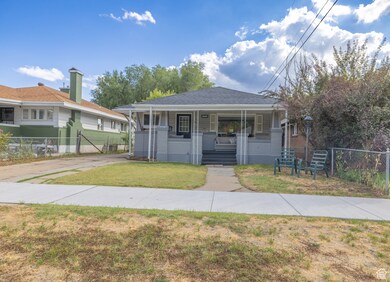 View of front of house with covered porch