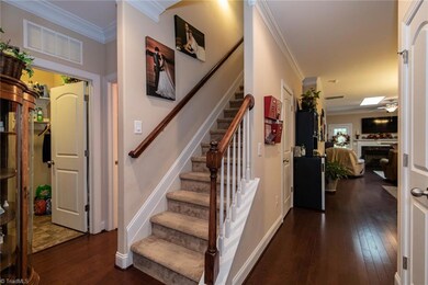 Engineered flooring throughout most of the main