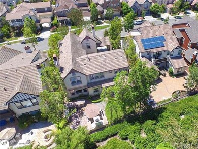 This estate showcases privacy with nobody behind a