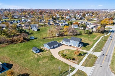 Sits on 1.3 acres in town