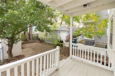 Lakewood Back porch and private fenced in yard