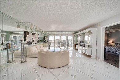 LIVING ROOM & BALCONY - MASTER BEDROOM ON RIGHT SI