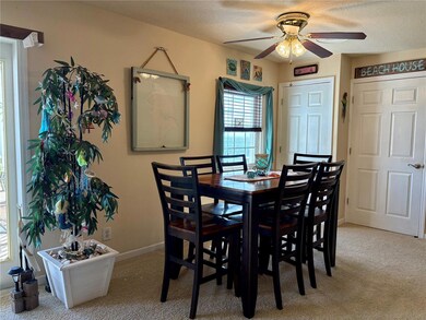 Dining area with a waterview!
