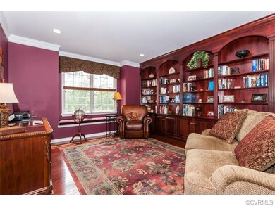 Cozy window seat.  Read, work or enjoy a quiet ret
