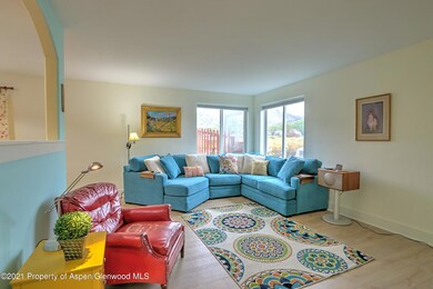 living area looking