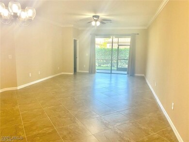 Unfurnished room featuring crown molding, ceiling