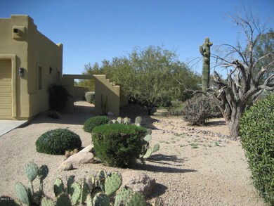 side of home to front courtyard