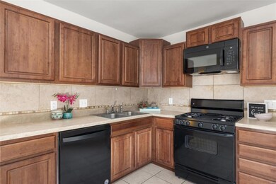 Freshly painted kitchen comes with a gas stove, mi