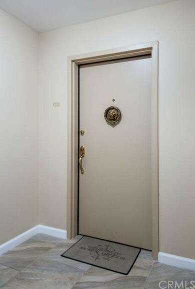 Front door to #102