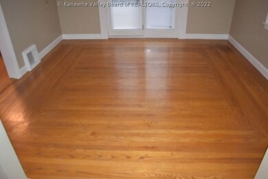Original hardwoods refinished for a gleaming shine