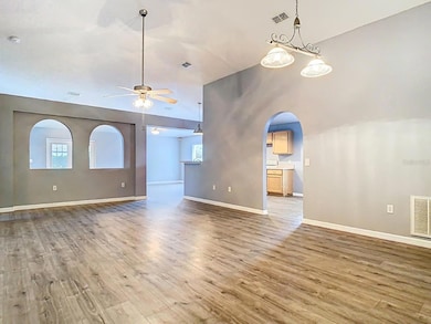 Great Room: formal living & dining spaces