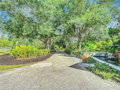 View of driveway to street