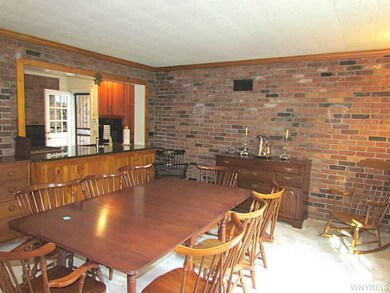 Dining Room. Dining room with pass-through to kitc