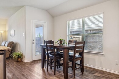 This dining room is ready for family dinners, game night, homework and arts & crafts!
