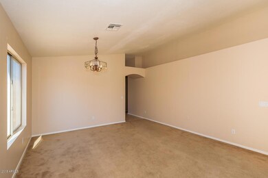 Dining Area Vaulted ceiling