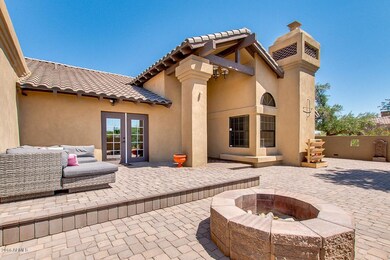 Firepit in Front Courtyard