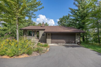 Attached two car garage