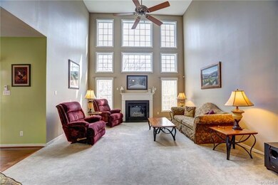Open, bright and inviting. This family room has ca