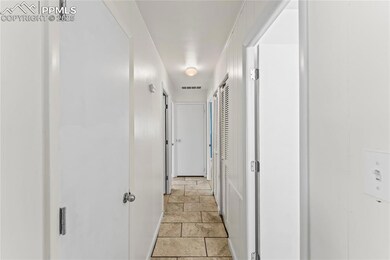 Hall with baseboards