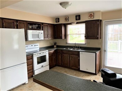 Spacious kitchen with new microwave and new dishwa