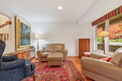 Large windows throughout the home fill the rooms w