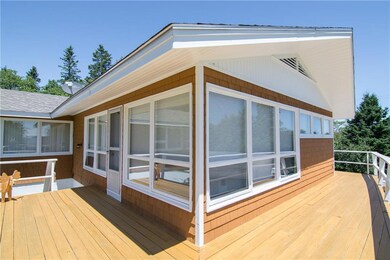 Wrap around deck