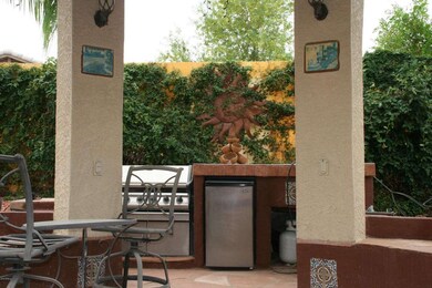 Backyard sunken gazebo 2