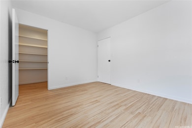 Second floor bedroom closet.