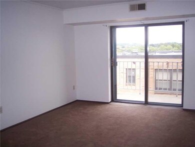 Living Room. Large living room with sliding glass 