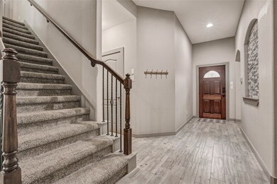 As you enter the home, looking back to the right r