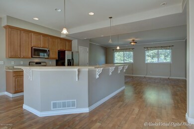 LR Open To Kitchen Breakfast Bar
