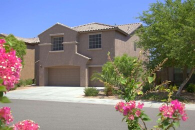 curb flowers view