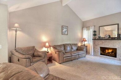 Great room with vaulted ceilings, wood burning or 